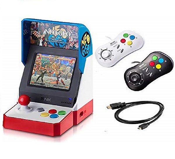 Neogeo Mini Pro Player Pack C/ 2 Gamepads - Neo Geo Pocket