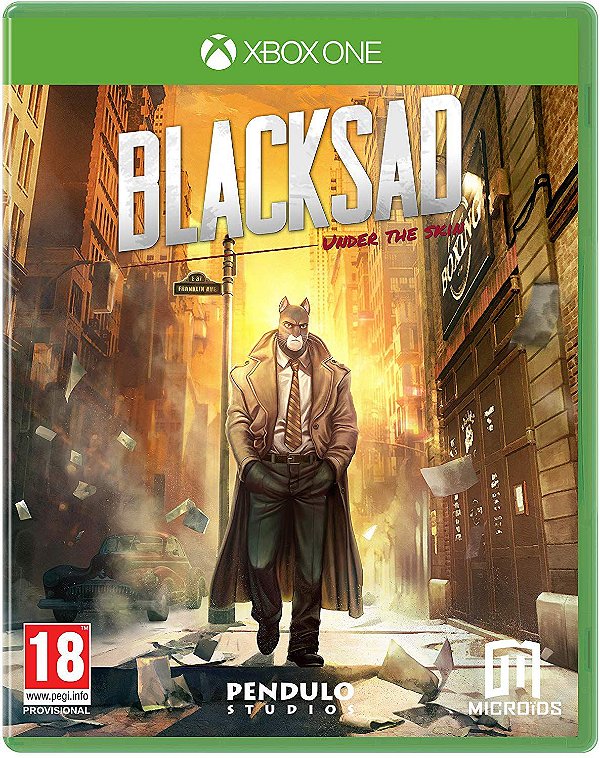 Jogo Blacksad Under The Skin - Xbox One - Microids