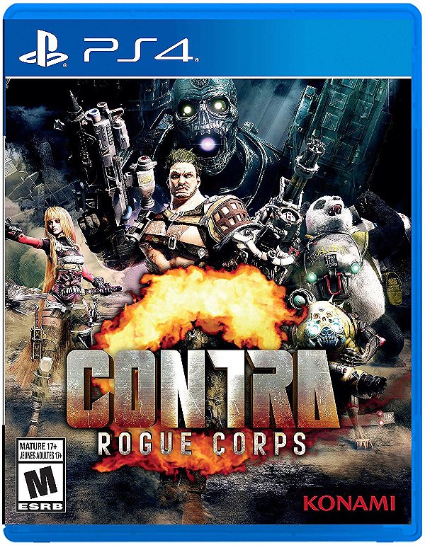 Jogo Contra Rogue Corps - Playstation 4 - Konami