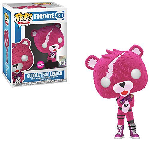 Funko Pop Fortnite 430 Cuddle Team Leader Flocked Exclusive