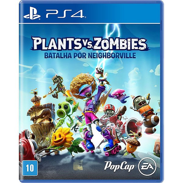 Plants Vs Zombies 3 Battle for Neighborville - PS4 - Game Games - Loja de  Games Online