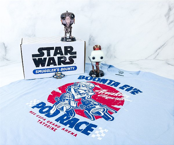 Funko Pop Star Wars Smugglers Bounty Pod Racer Collectors Box - XL