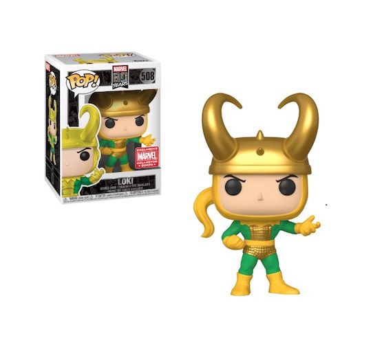 Funko Pop Marvel 80th 508 Loki Exclusive