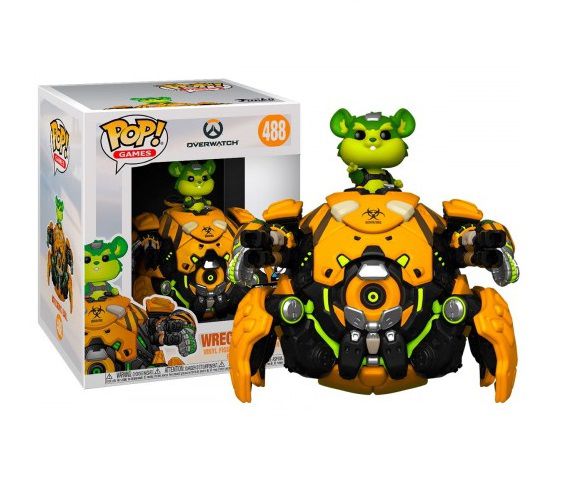 Funko Pop Overwatch 488 Toxic Wrecking Ball NYC 2019