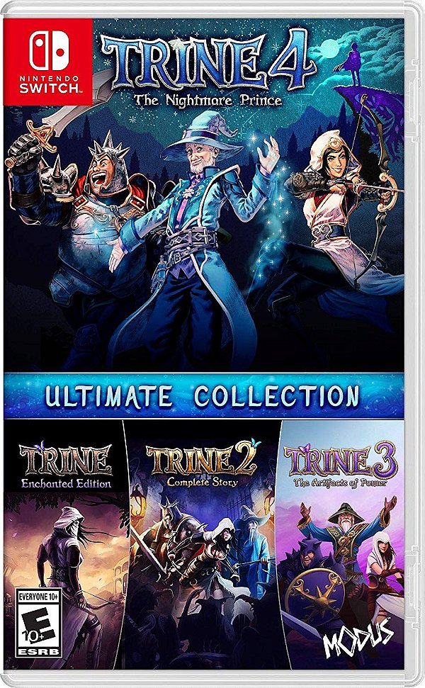 Trine 4 The Nightmare Prince Jogos Nintendo Switch Colecionador Raro Barato  Promoção