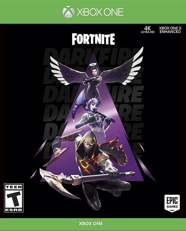 Fortnite Darkfire Bundle Fogo Sombrio - Xbox One