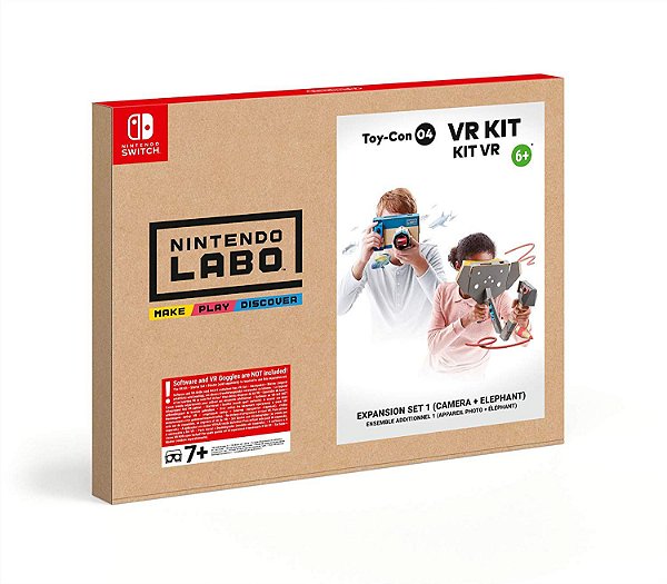 Nintendo Labo VR Kit Expansion Set 1 Camera and Elephant - Switch