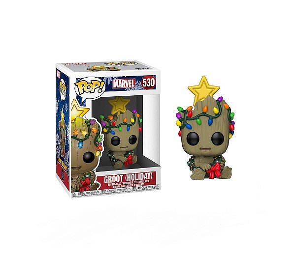 Funko Pop Marvel 530 Groot Holiday with Wreath