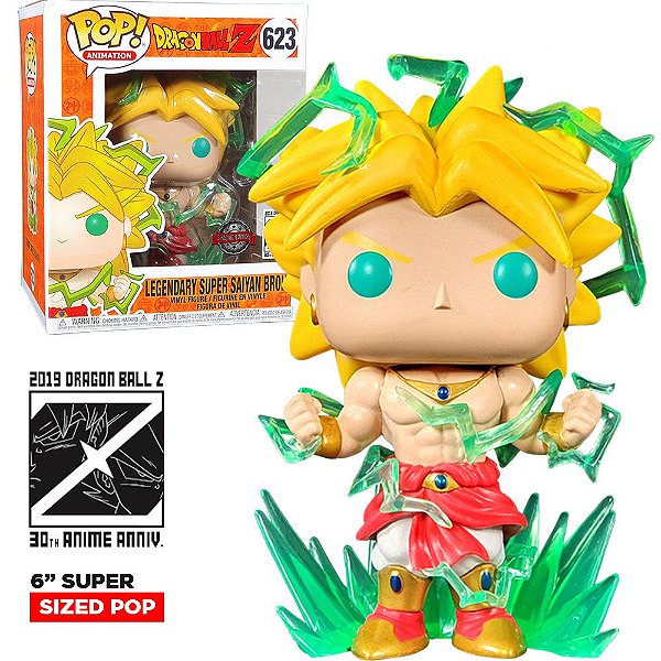 Funko Pop Dragon Ball Z 623 Legendary Super Saiyan Broly Sized 6