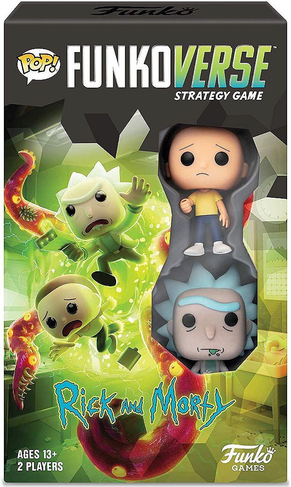 Funko Pop Funkoverse Strategy Game Rick & Morty  - Inglês