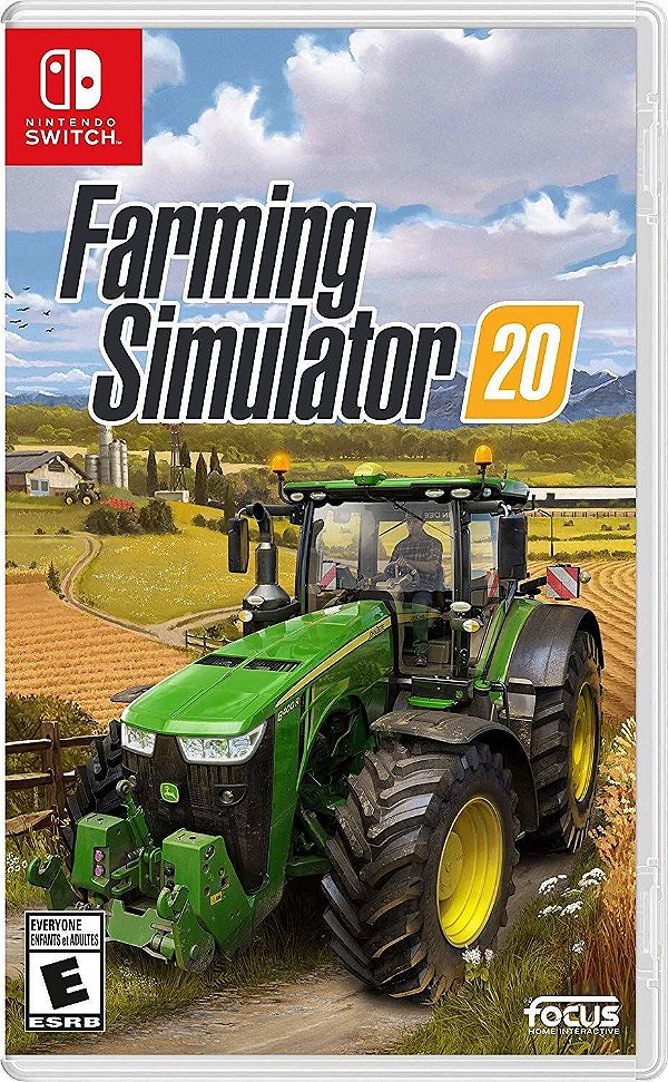 Jogo Farming Simulator 2020 - Switch - Focus Home Interactive