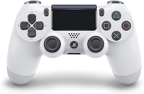 Controle Dualshock 4 Wireless Glacier White Branco Glacial - PS4