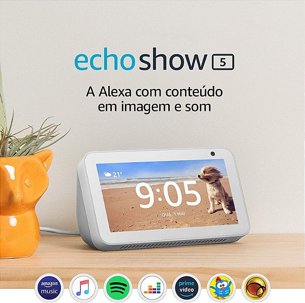 Amazon Echo Show 5 Smart Display C/ Alexa Português - Branco