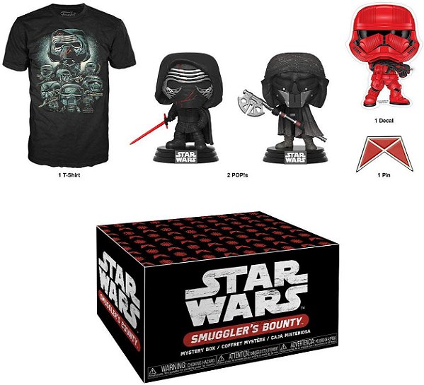 Funko Pop Star Wars Smugglers Bounty Collectors Box Forces of Darkness - XL