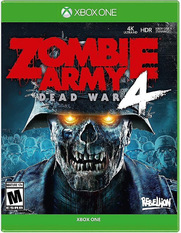 Jogo Zombie Army 4 Dead War - Xbox One - Rebellion