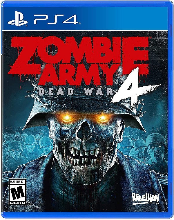 Jogo Zombie Army 4 Dead War - Playstation 4 - Rebellion