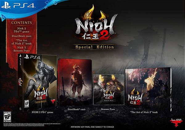 Jogo Nioh 2 - Special Edition - Playstation 4 - Sieb