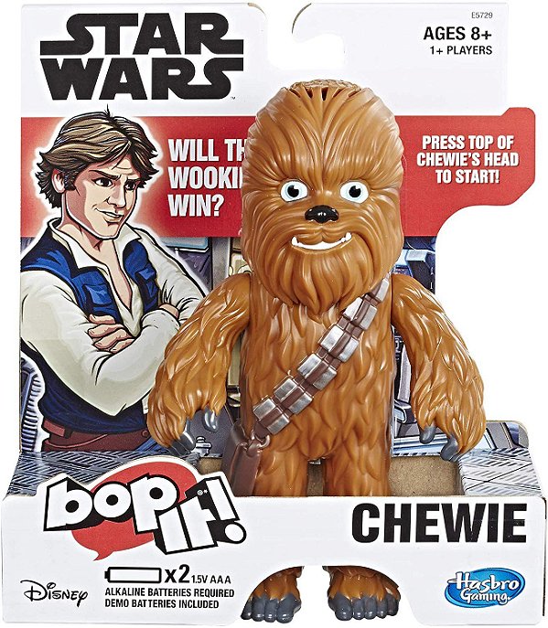 Star Wars Gaming Bop It Electronic Game Chewie Edition (Inglês)