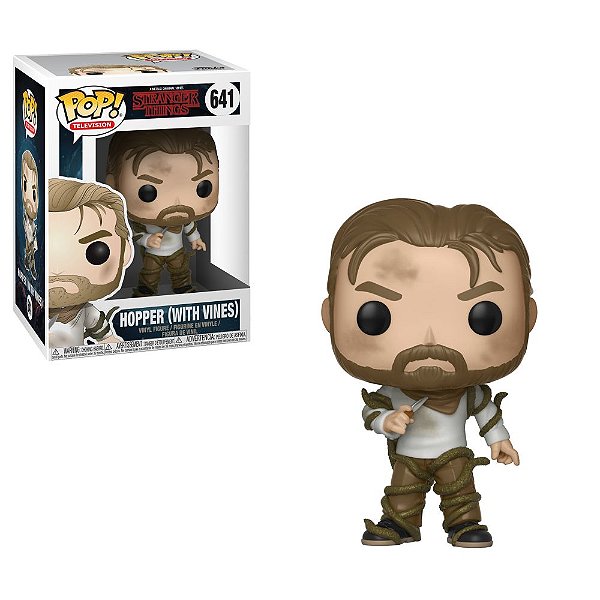 Funko Pop Stranger Things 641 Hopper With Vines