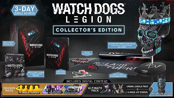 Watch Dogs Legion Collectors Edition - PS4