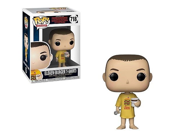 Funko Pop Stranger Things 718 Eleven Burger T-shirt