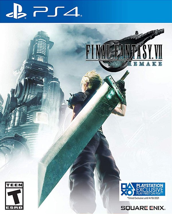 Jogo Final Fantasy Vii: Remake - Playstation 4 - Square Enix