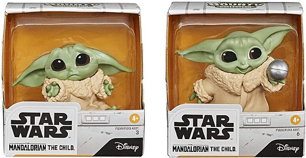 Star Wars The Mandalorian Baby Yoda Don’t Leave Ball Toy 2pack