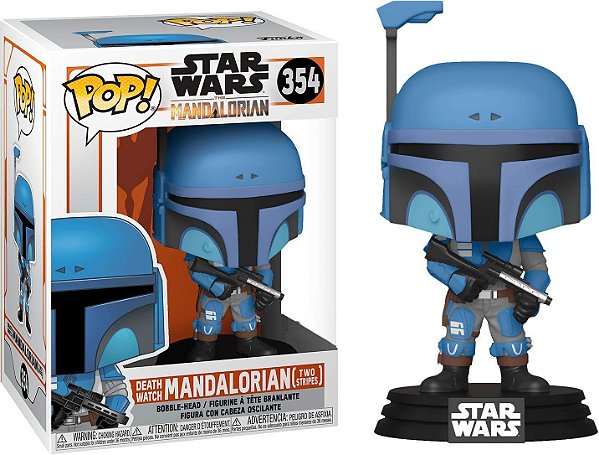 Funko Pop Star Wars Mandalorian 354 Two Stripes Death Watch Limited