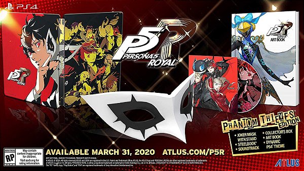 Persona 5 - PS4 - Game Games - Loja de Games Online