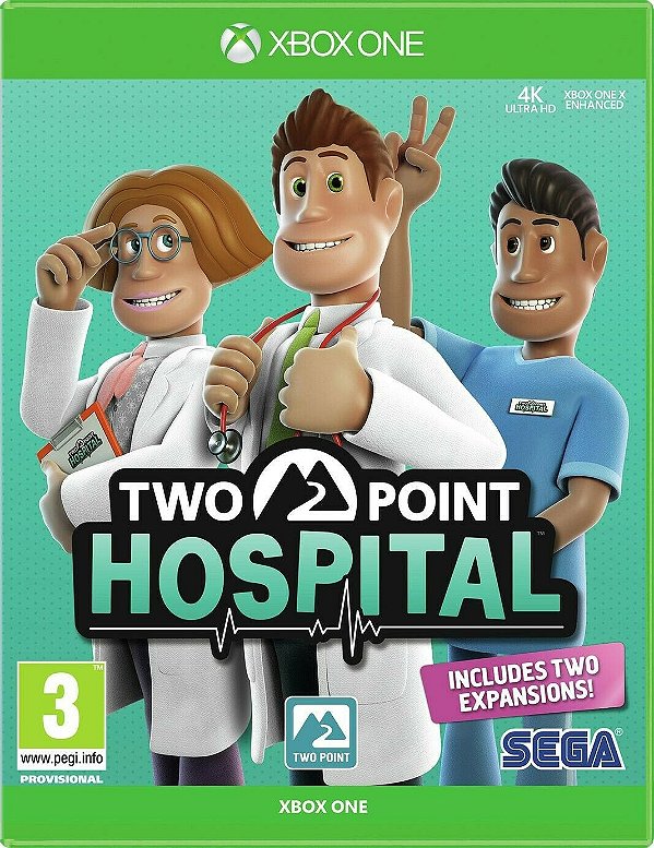 Jogo Two Point Hospital - Xbox One - Sega