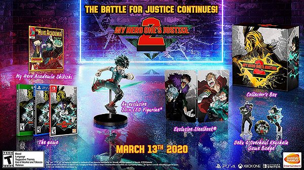 Jogo My Hero Ones Justice 2 - Playstation 4 - Bandai Namco Games