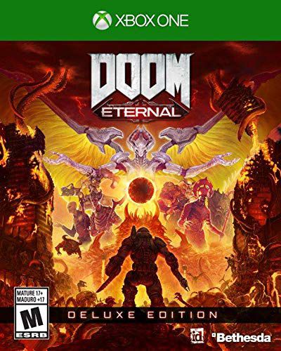 Jogo Doom Eternal Edição Deluxe - Xbox One - Bethesda
