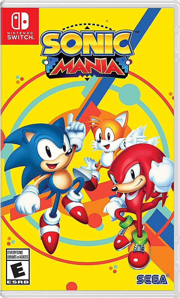 Jogo Sonic Mania - Switch - Sega