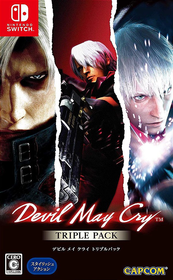 Jogo Devil May Cry Triple Pack - Switch - Capcom