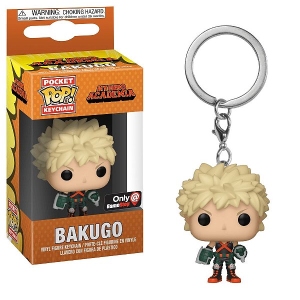 Chaveiro Funko Pocket My Hero Academia Bakugo Exclusive