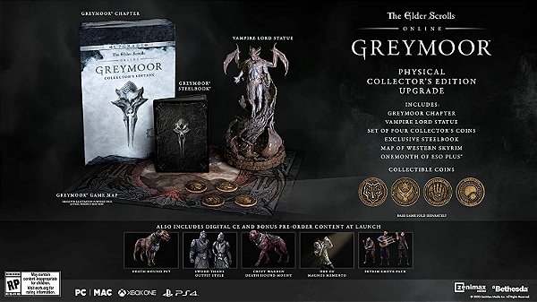 The Elder Scrolls Online Greymoor Collectors Ed.  Upgrade - Xbox One