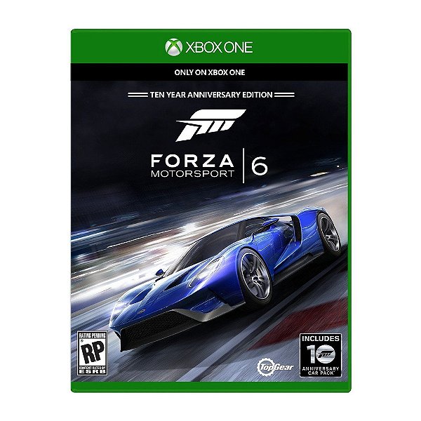 Forza 6 Motorsport Ten Year Anniversary Edition - Xbox One