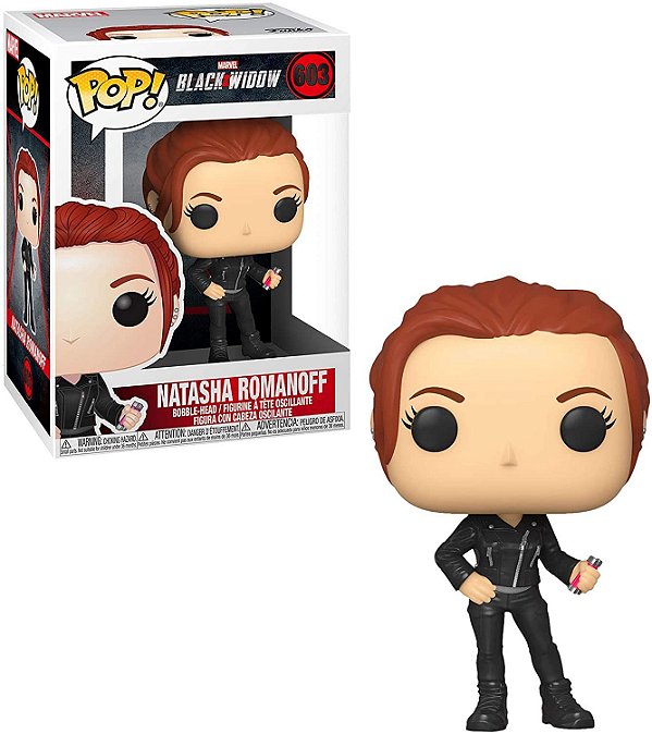 Funko Pop Marvel Black Widow 603 Natasha Romanoff