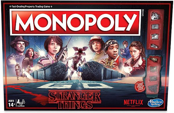 Jogo Monopoly Stranger Things Netflix (Inglês)