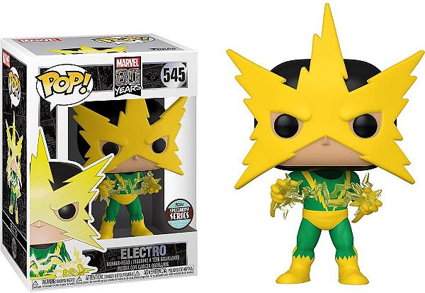 Funko Pop Marvel 80 Years 545 Electro Specialty Series