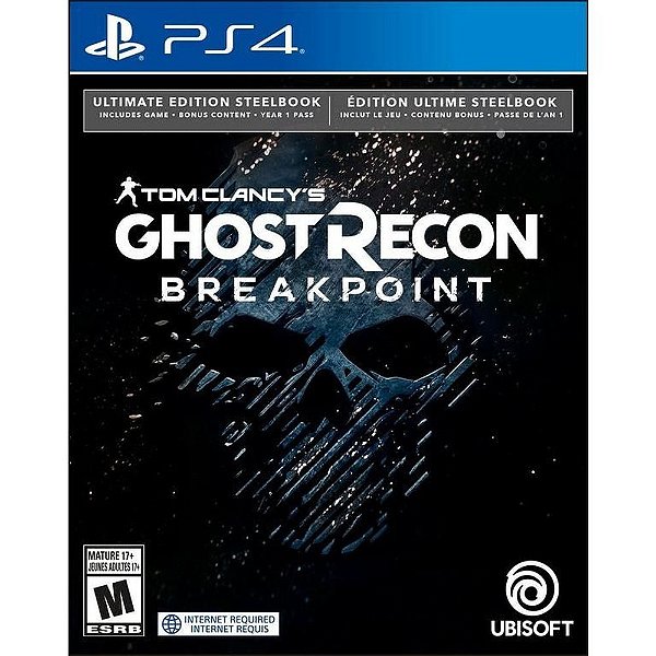 Tom C. Ghost Recon Breakpoint Steelbook Ultimate Edition - PS4