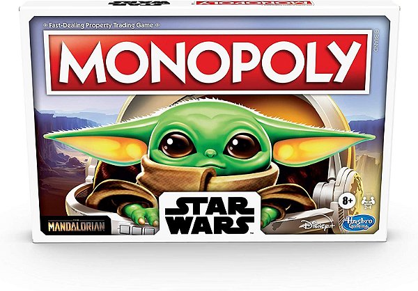 Monopoly Star Wars Mandalorian The Child Baby Yoda Board Game (Inglês)