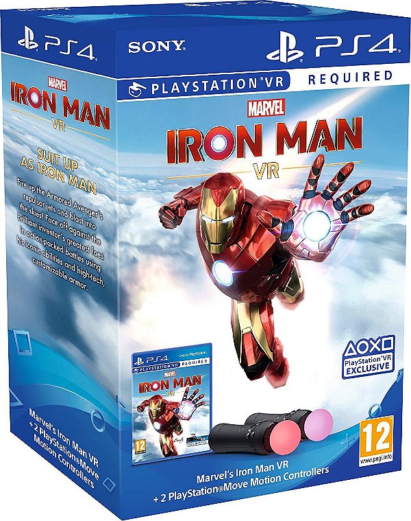 Marvel’s Iron Man VR PlayStation Move Controller Bundle - PS4 VR