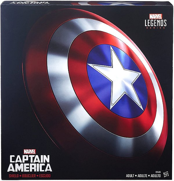 Escudo Marvel Capitão America Captain Legends Avengers Shield