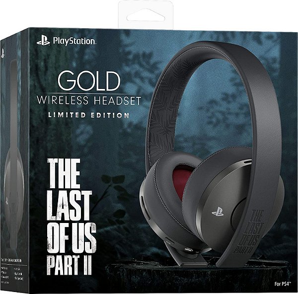 PlayStation Gold Wireless Headset The Last of Us Part 2 - PS4