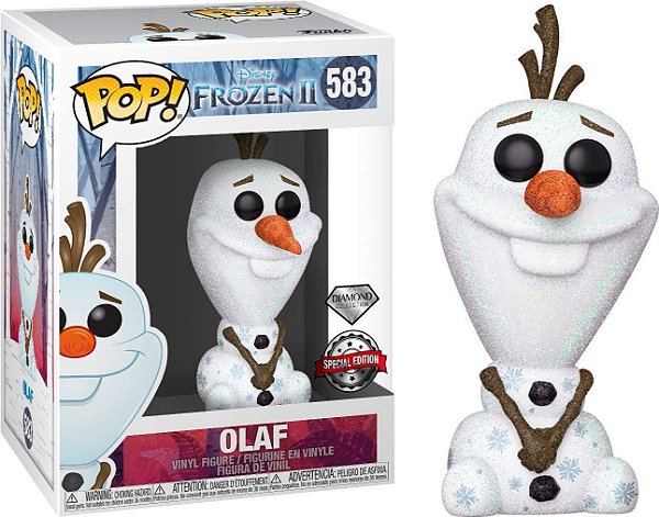 Funko Pop Frozen 2 583 Olaf Diamond Collection Special Edition