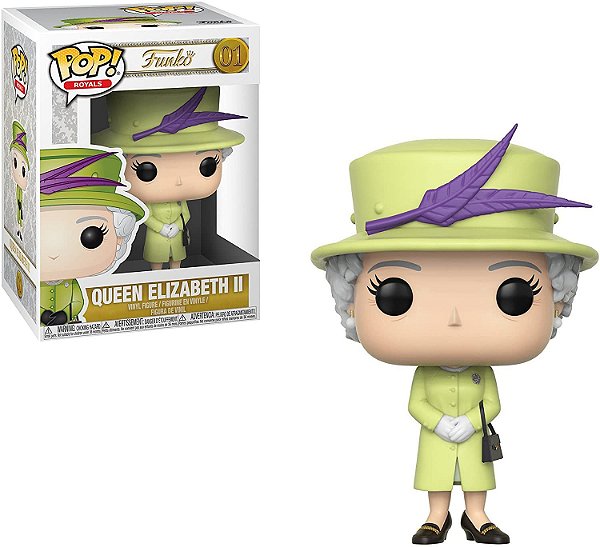 Funko Pop Royals 01 Queen Elizabeth II - Vestido Verde