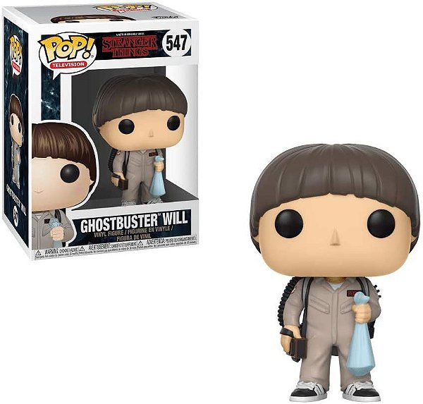 Funko Pop Stranger Things 547 Ghostbusters Will