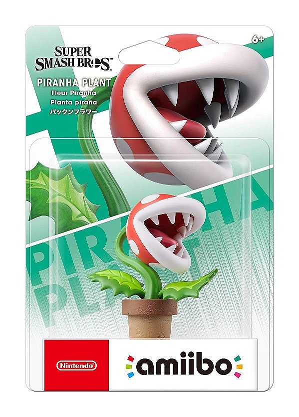 Amiibo Piranha Plant Super Smash Bros Switch 3ds
