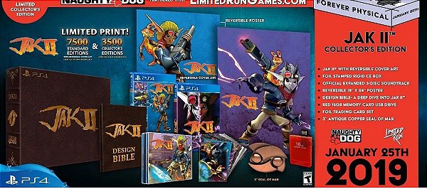 Jak 2 Collectors Limited Edition - Ps4